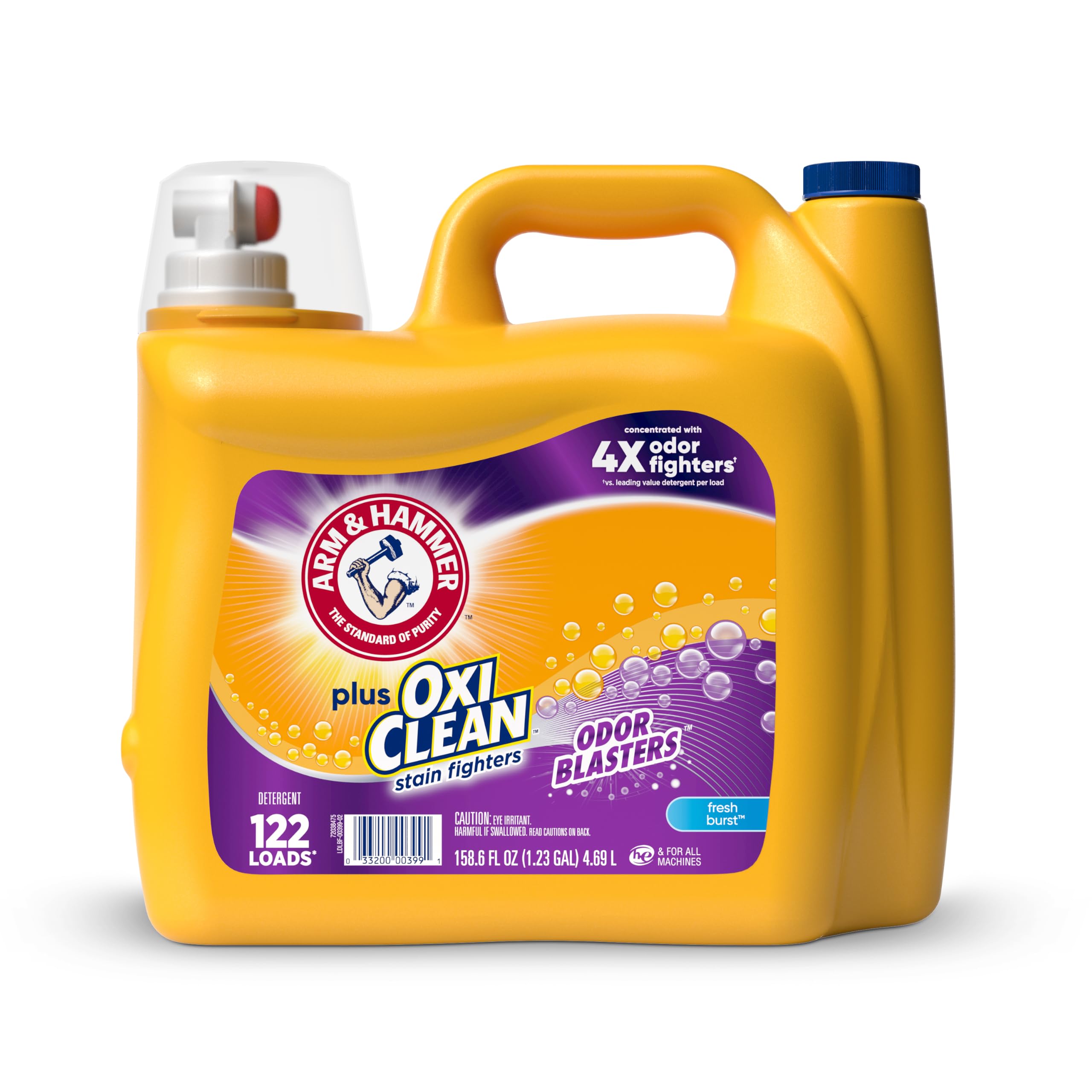 Arm & Hammer Odor Blasters タイド洗剤 Amazon.com: ARM & HAMMER Plus OxiClean with Odor Blasters Liquid